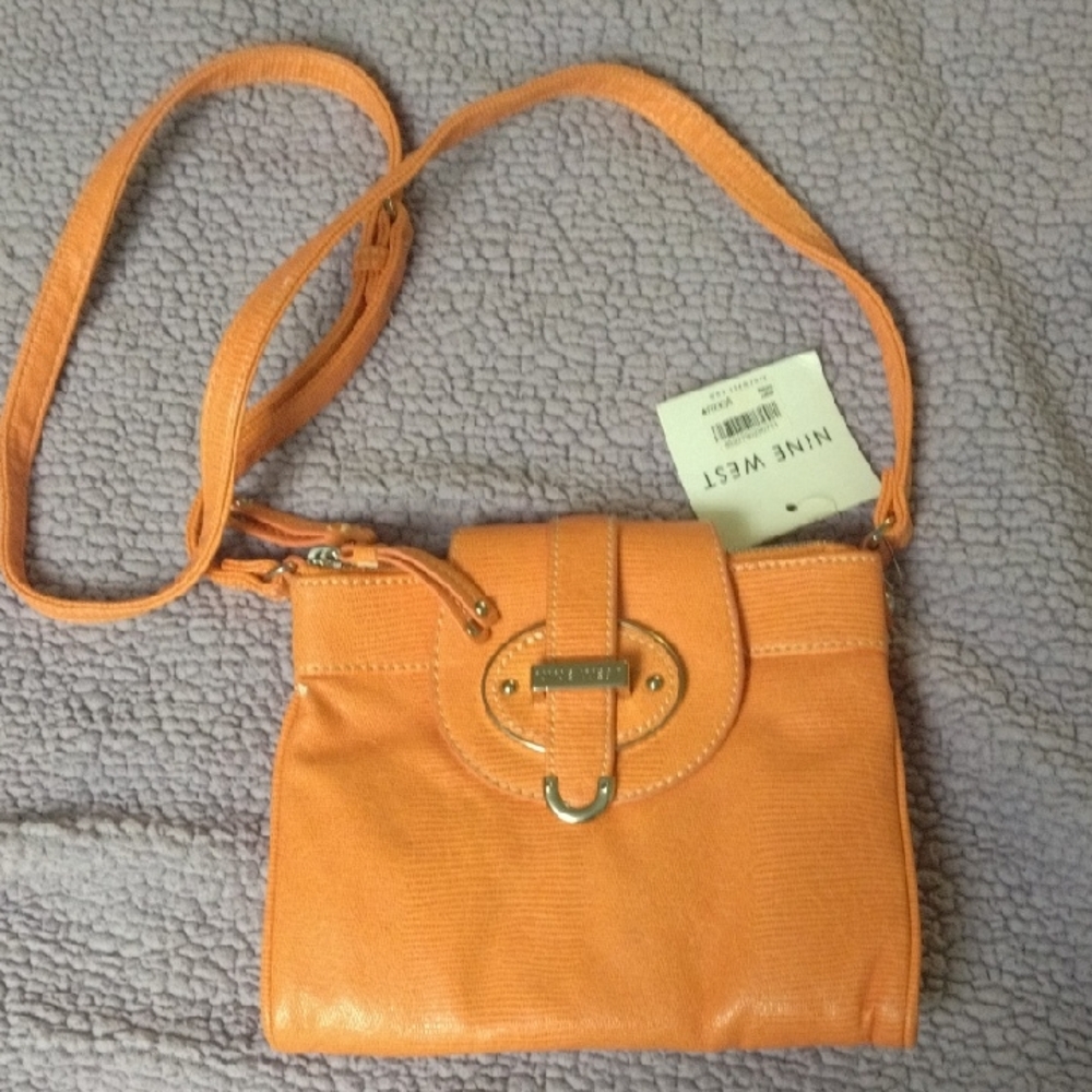 Nine West Orange Crossbody Bag
